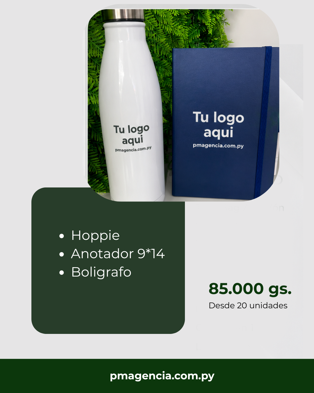 Kit de bienvenida corporativo para nuevos empleados - onboarding Paraguay - Kit 03