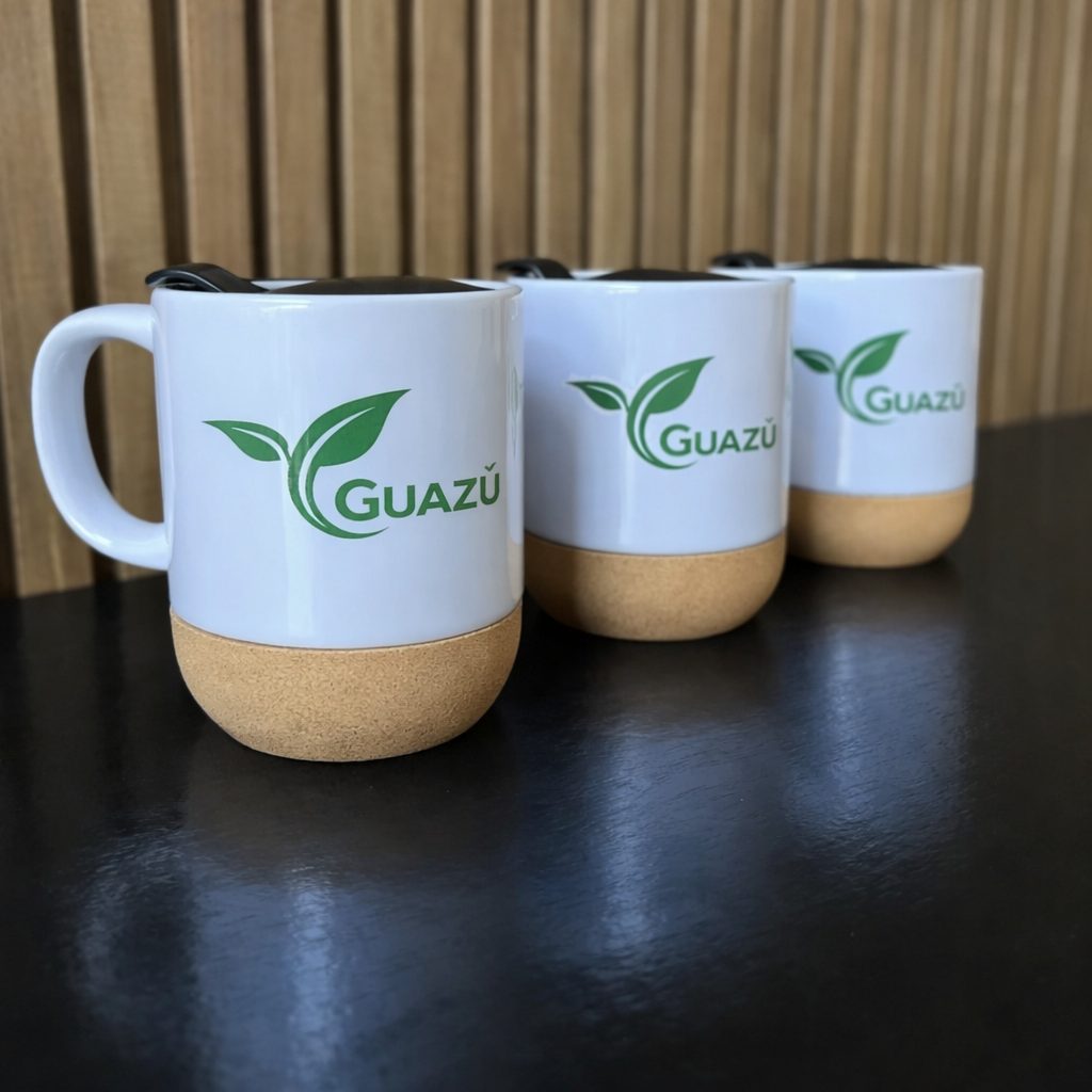 Tazas personalizadas con base de corcho