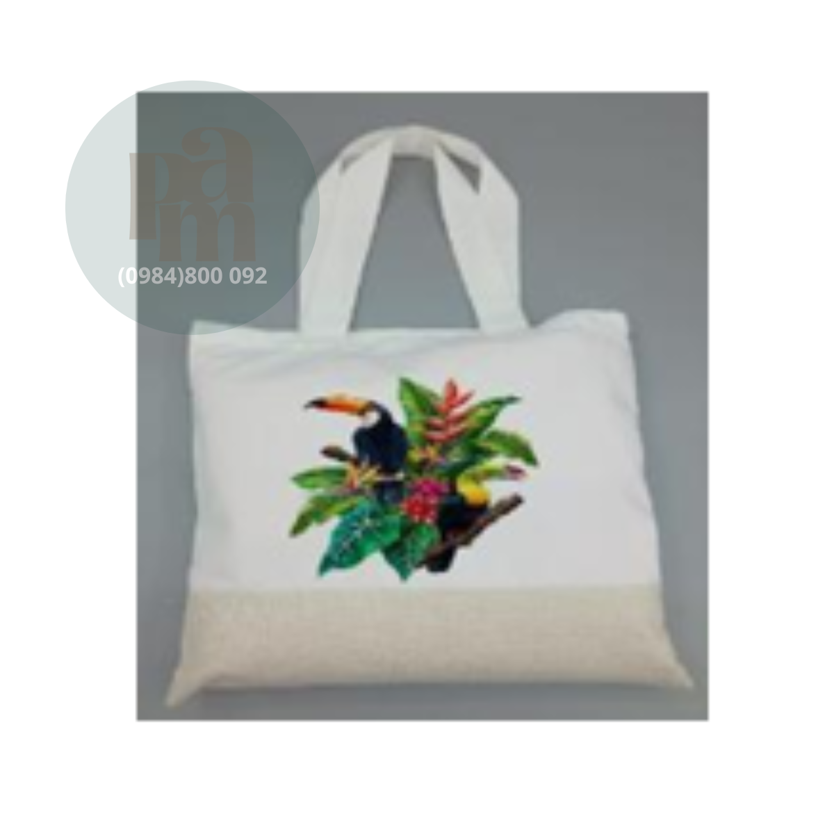 BOLSA TELA FRANJA ABAJO