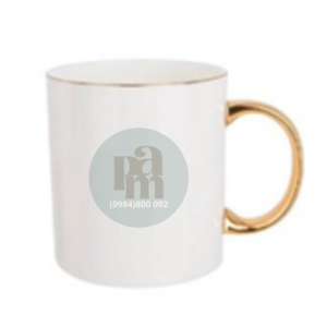 TAZA GOLDEN RIM 11OZ